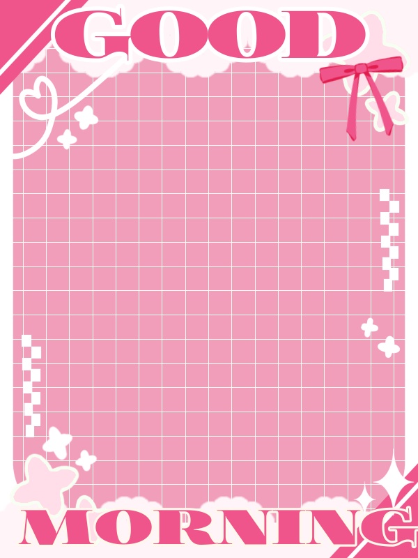 【無料配布】重ねるだけ!おはV素材♡商用利用可