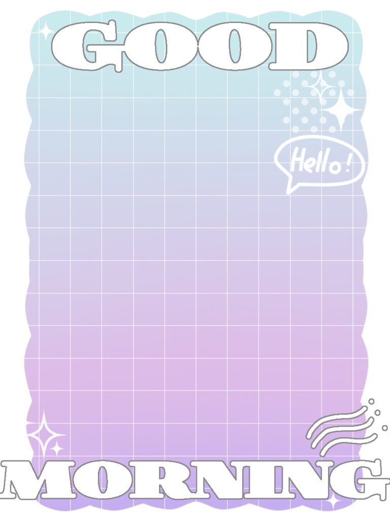 【無料配布】重ねるだけ!おはV素材♡商用利用可