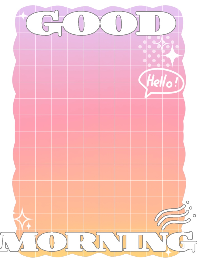 【無料配布】重ねるだけ!おはV素材♡商用利用可