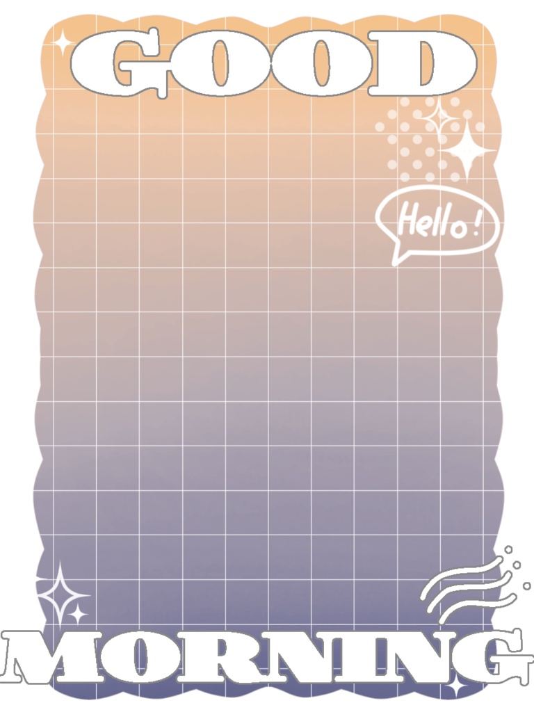 【無料配布】重ねるだけ!おはV素材♡商用利用可