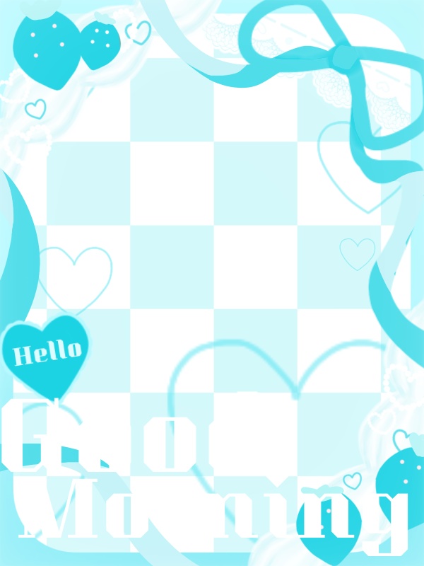 無料配布】重ねるだけ!おはV素材♡商用利用可