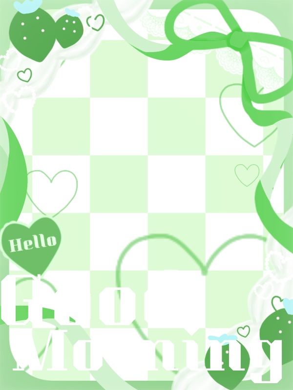 無料配布】重ねるだけ!おはV素材♡商用利用可