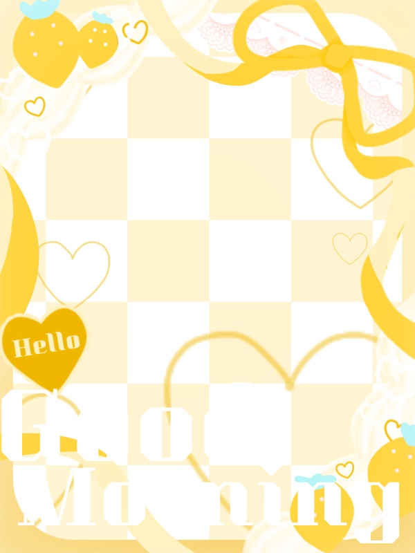 無料配布】重ねるだけ!おはV素材♡商用利用可