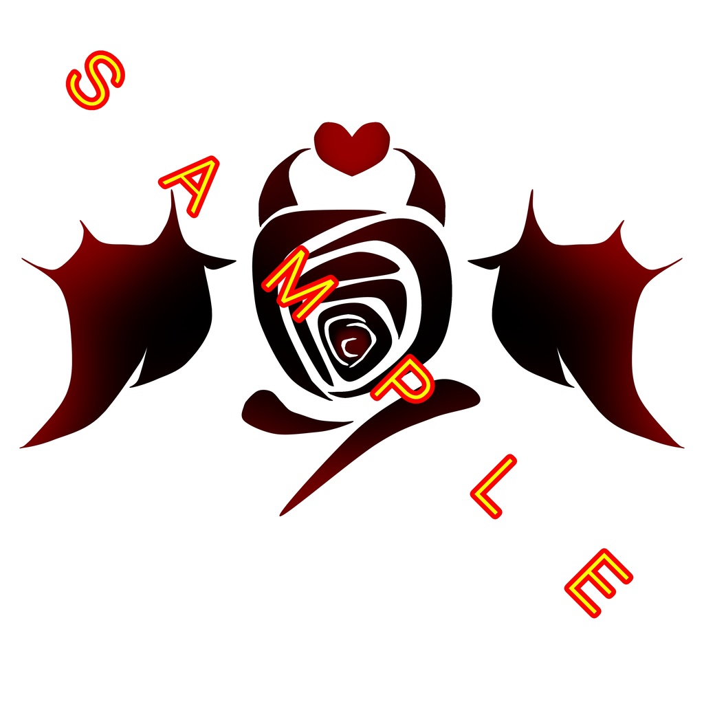 Rose motif Crest