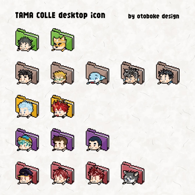 魂これ　デスクトップアイコンCollection