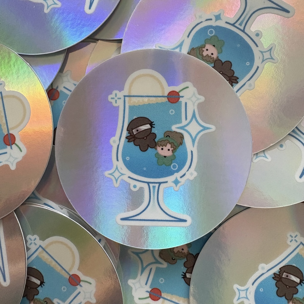 ◆雑伊◆真夏のホログラムステッカー