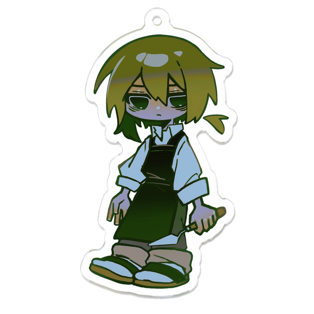 画家さんキーホルダー