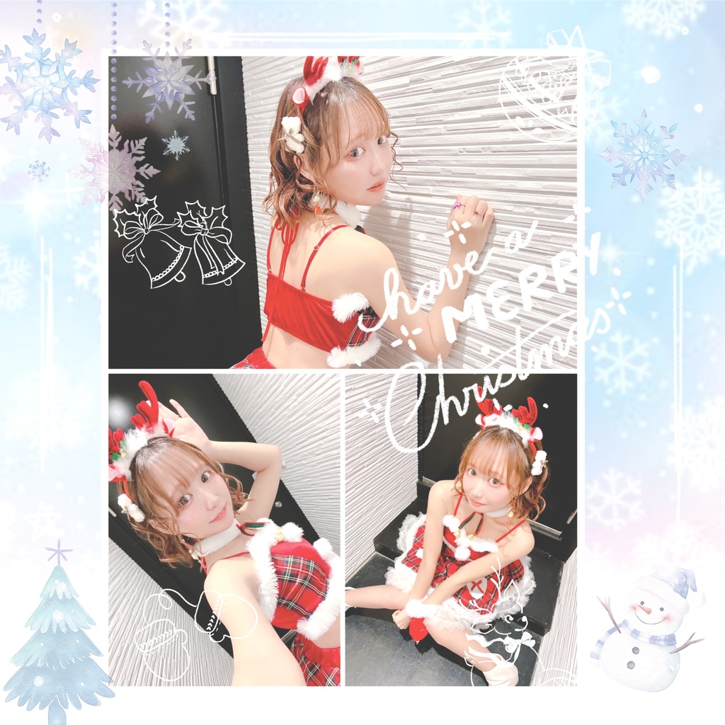 🎅🏻サンタぴよちゃん❕クリスマス🎄デジタルブロマイド🎅🏻