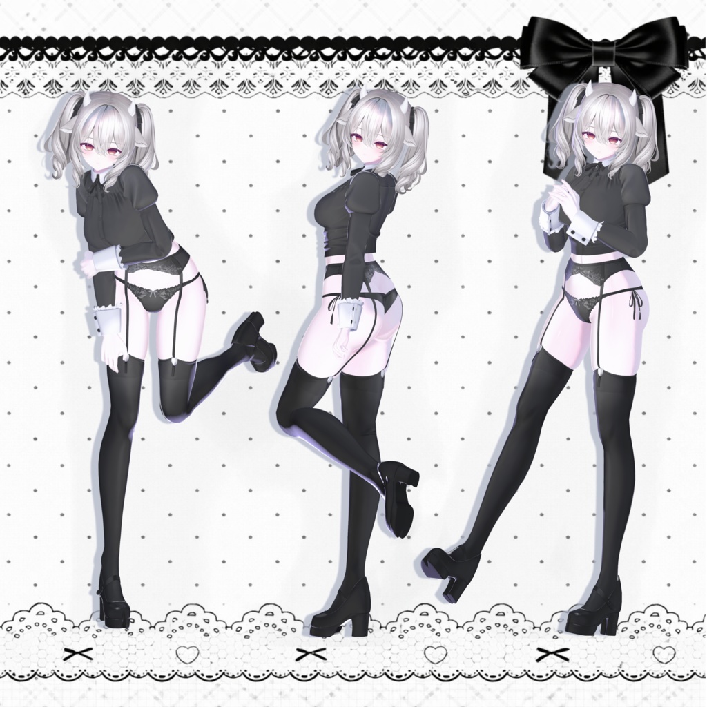 Onyx pose Set1 30種類 🐈⬛ #Onyxx_