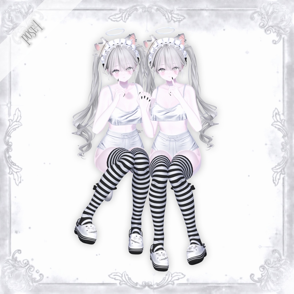 【Freeあり】Onyx duo pose Set2 30種類🐈⬛#Onyxx_