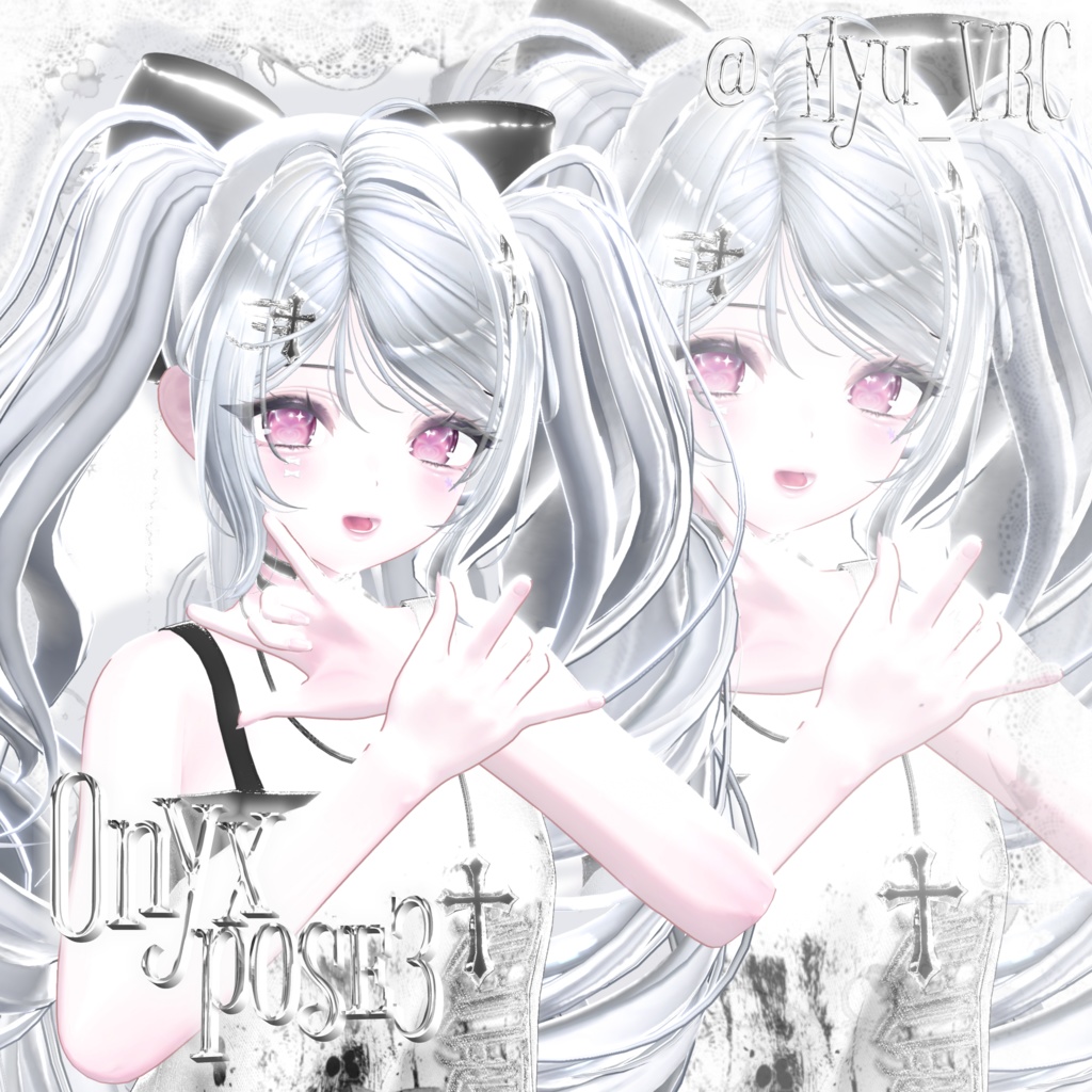 Onyx pose Set3 20種類🐈⬛