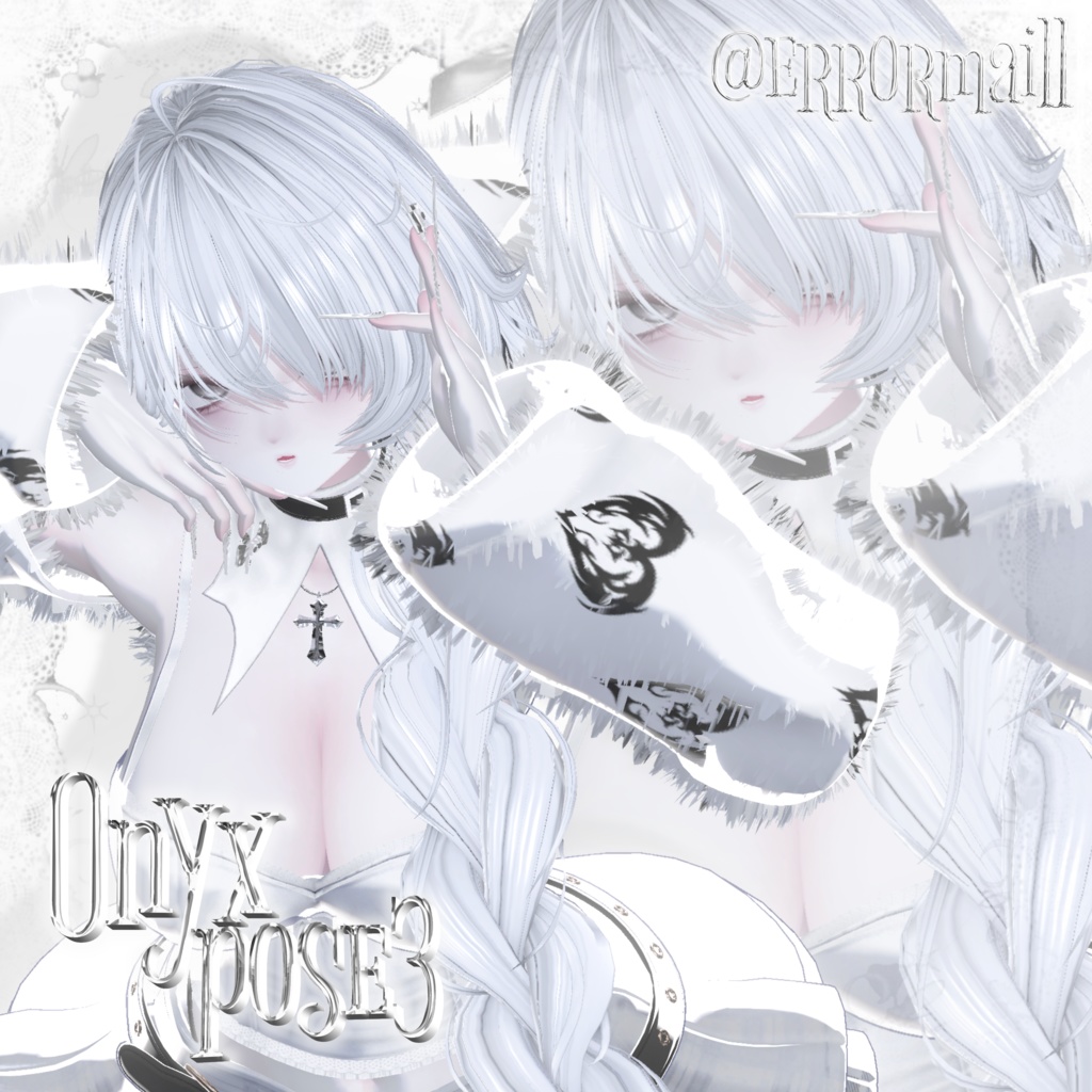 Onyx pose Set3 20種類🐈⬛