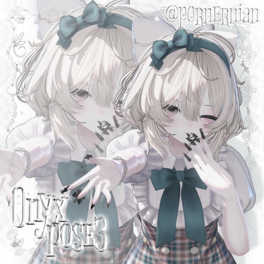 Onyx pose Set3 20種類🐈⬛