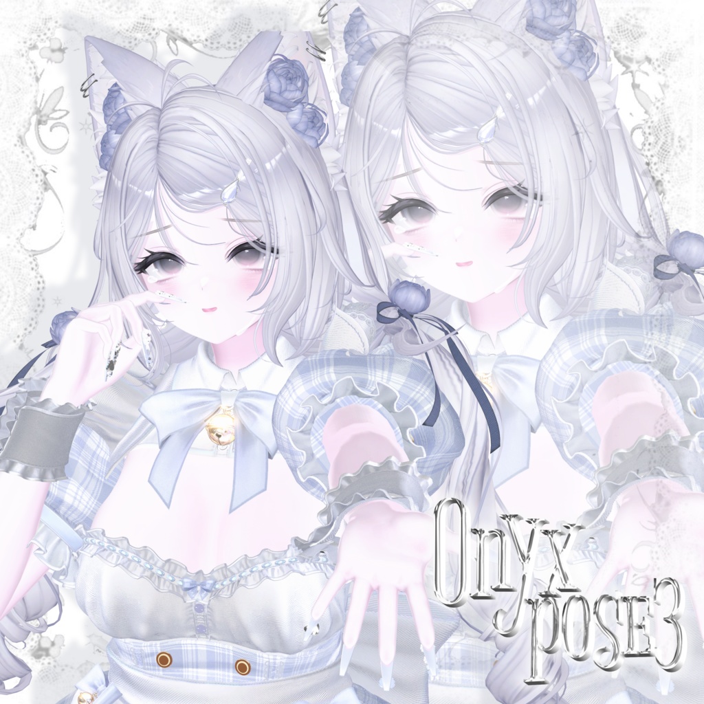 Onyx pose Set3 20種類🐈⬛