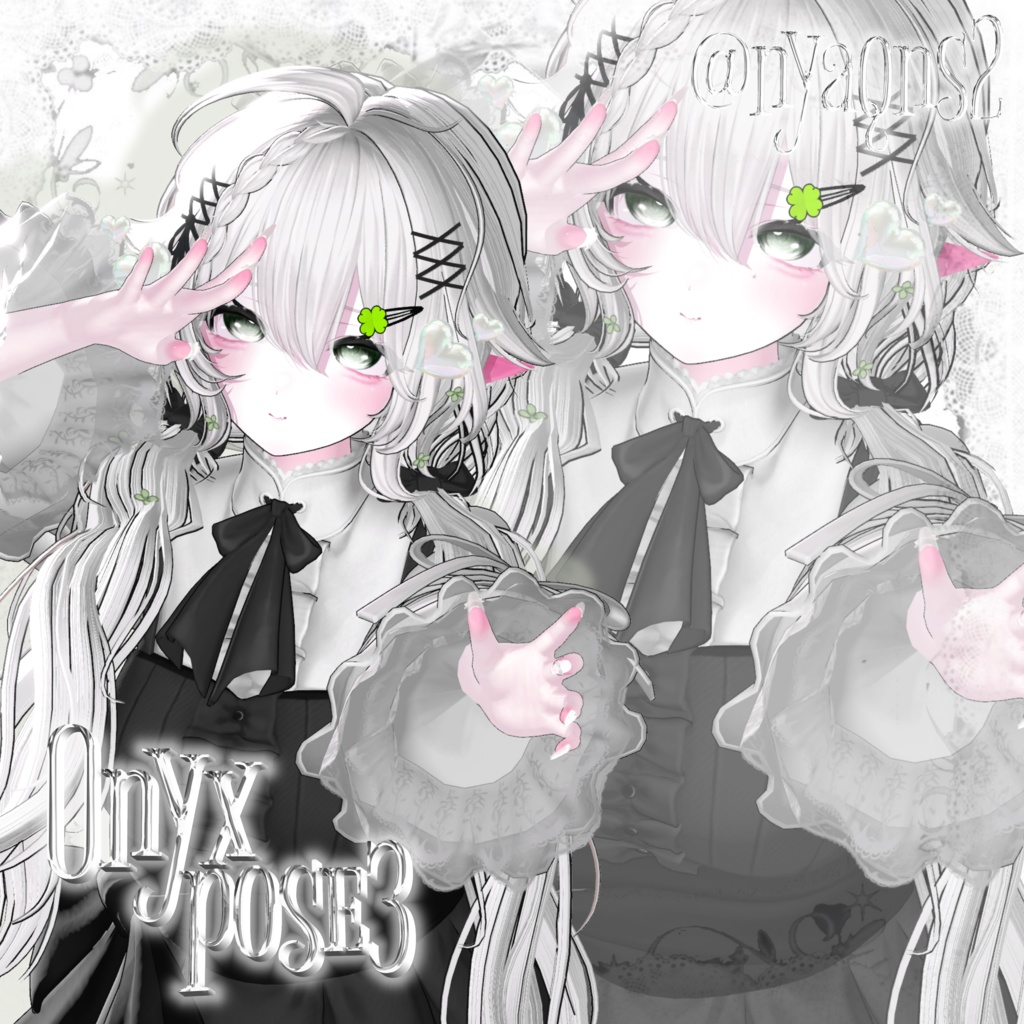 Onyx pose Set3 20種類🐈⬛