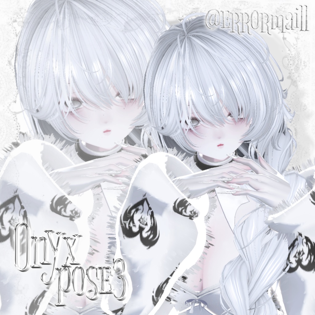 Onyx pose Set3 20種類🐈⬛