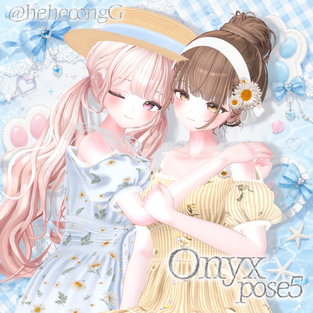 Onyx pose Set5 39種類 Duo pose Set🐈⬛