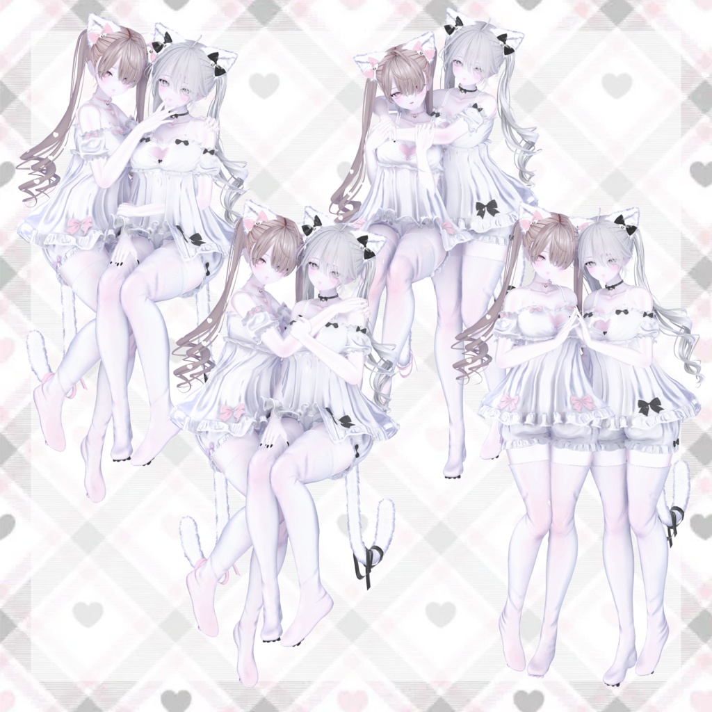 Onyx pose Set5 39種類 Duo pose Set🐈⬛