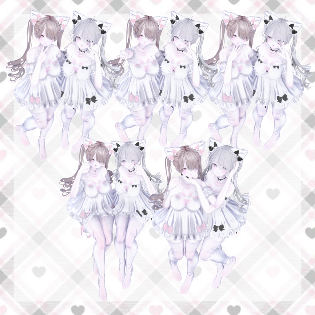 Onyx pose Set5 39種類 Duo pose Set🐈⬛