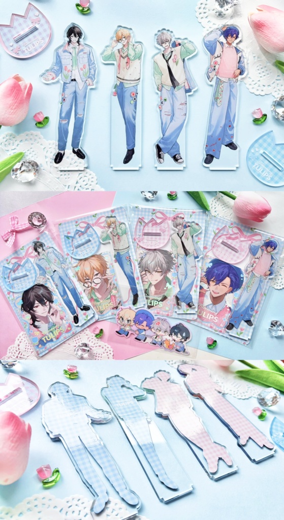 blooming TULIPS🌷アクスタ&カードセット
