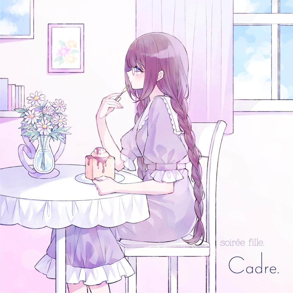 soirée fille. / Cadre.