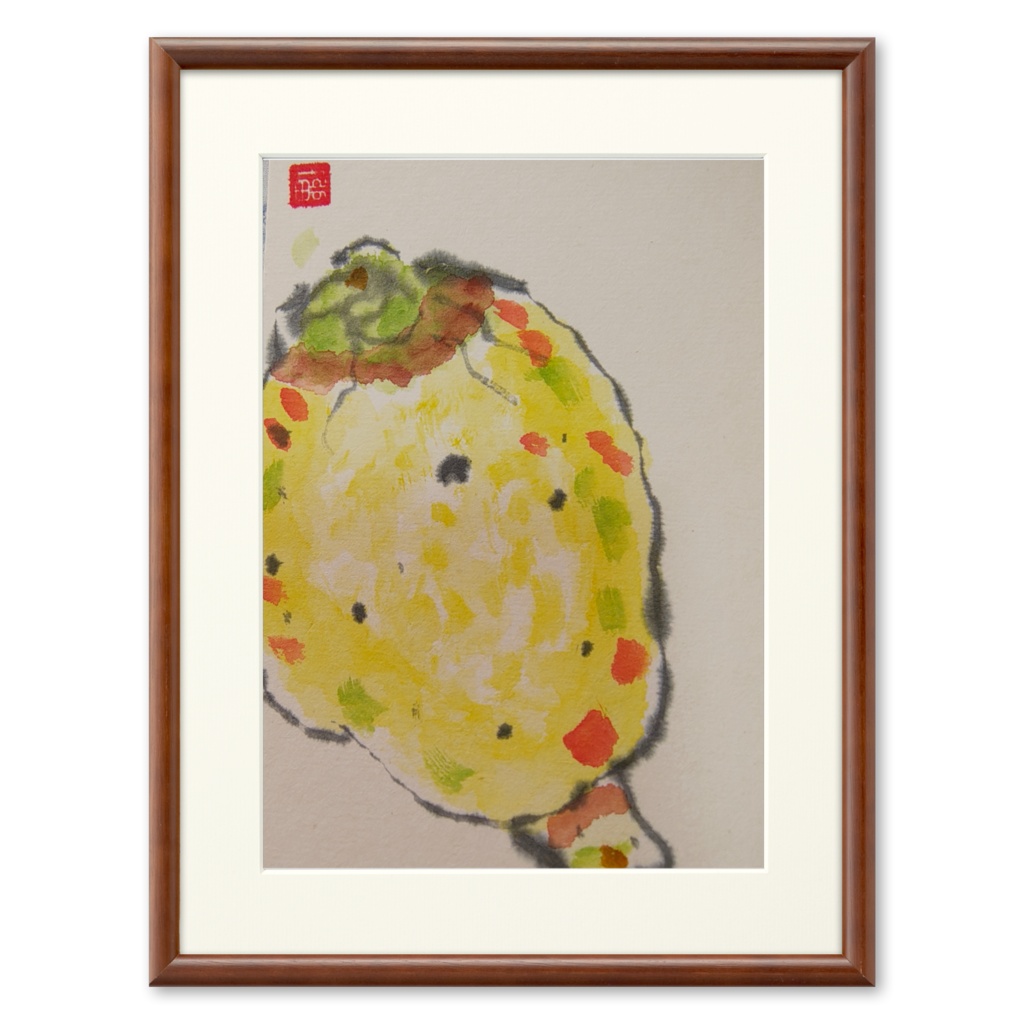 絵手紙 レモン