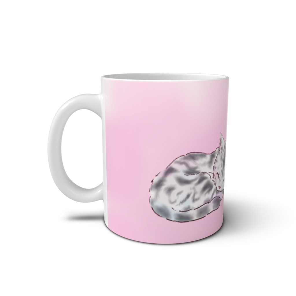 ネコイラスト マグカップ