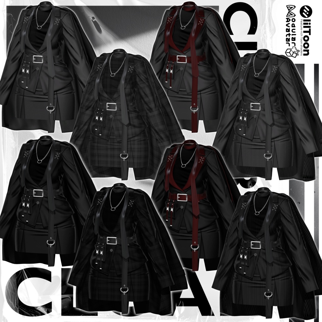 Cipher Cloak-『サイパークロック』【16アバター対応】