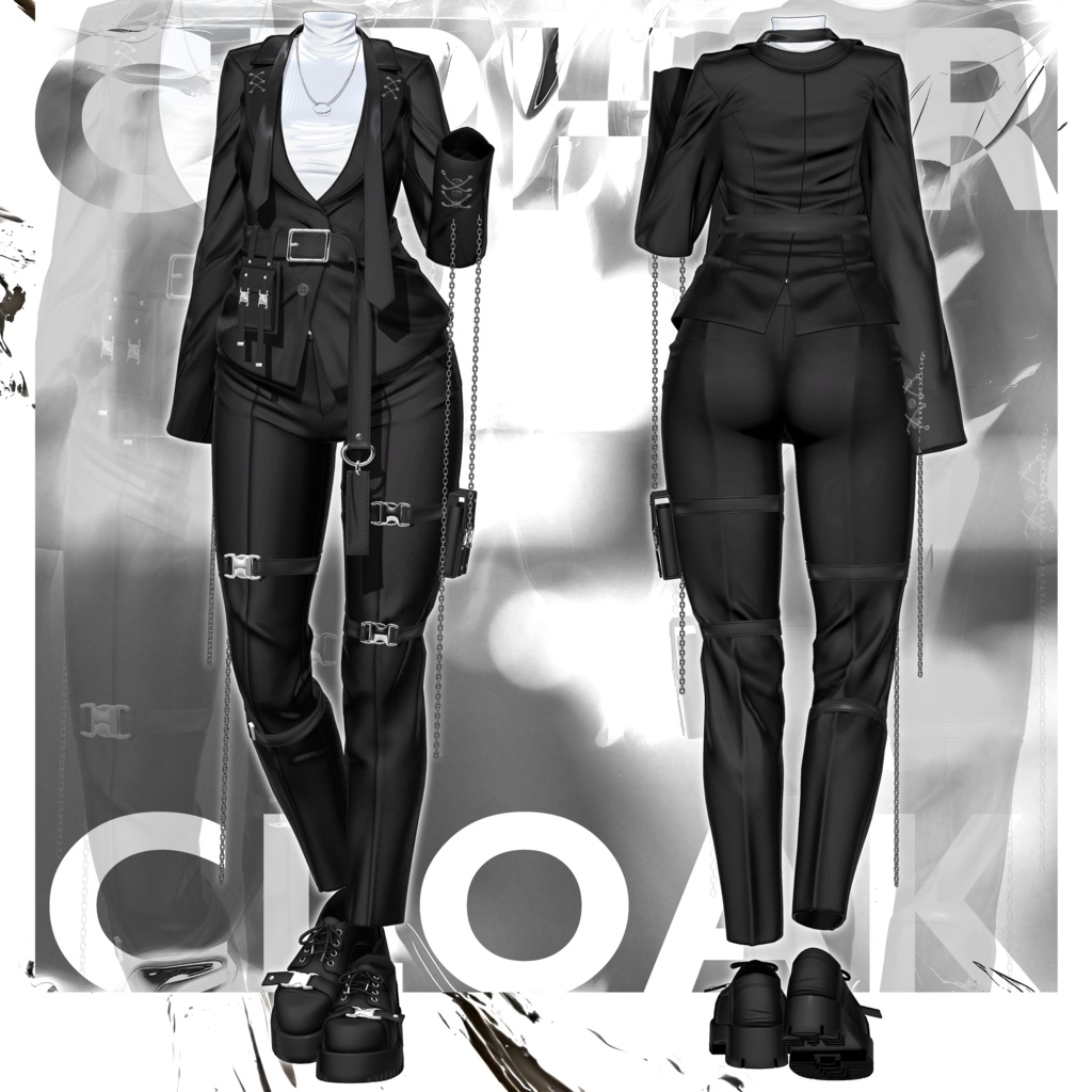 Cipher Cloak-『サイパークロック』【16アバター対応】