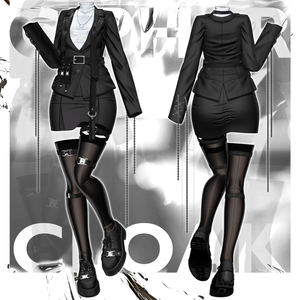 Cipher Cloak-『サイパークロック』【16アバター対応】