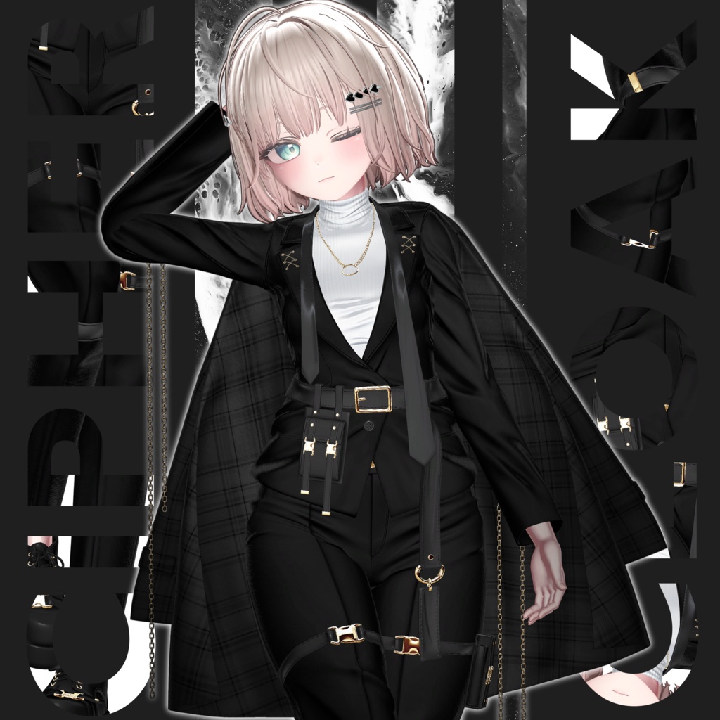 Cipher Cloak-『サイパークロック』【16アバター対応】