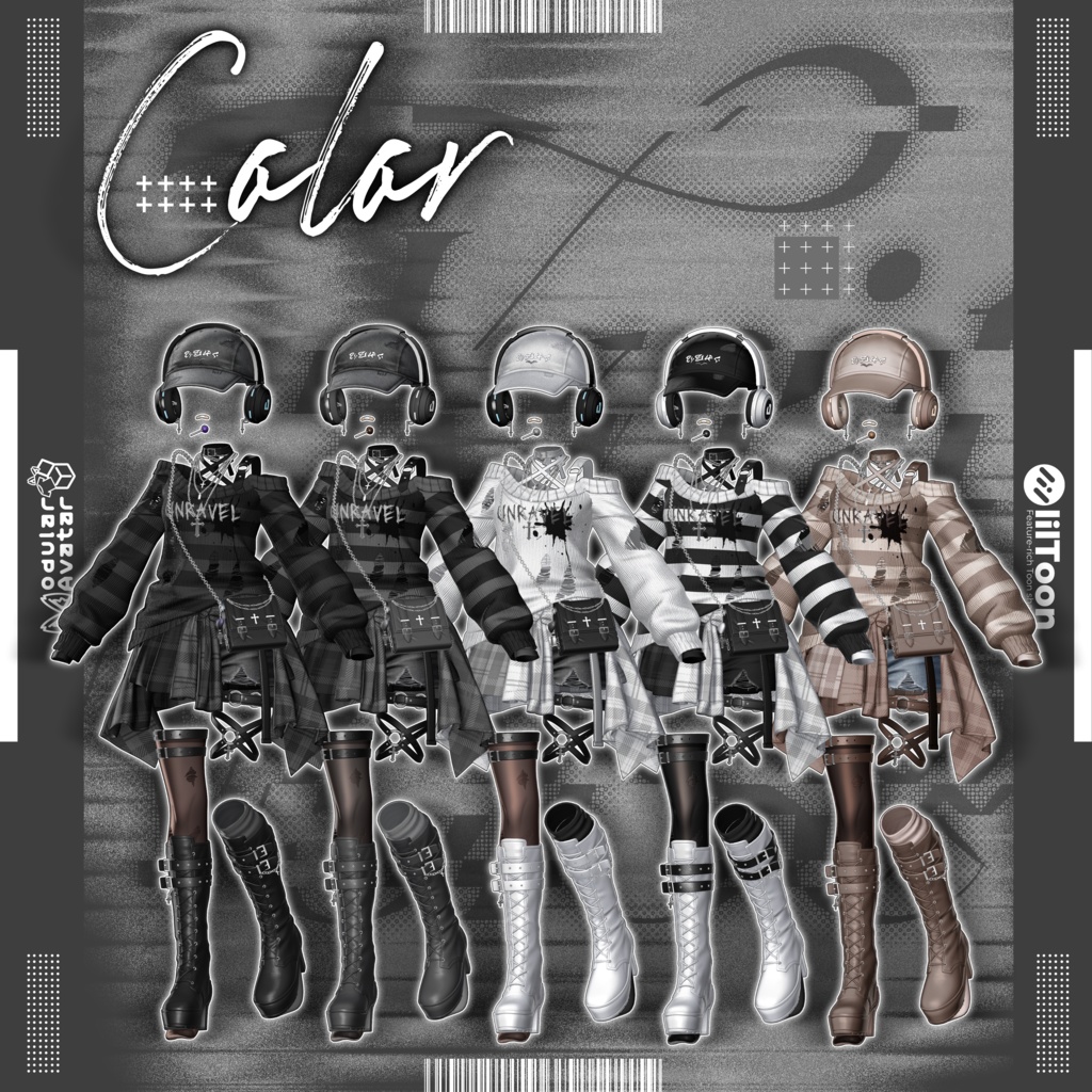 🔥【1日限定✨破格セール】Knit_Noise【18アバター対応】🔥