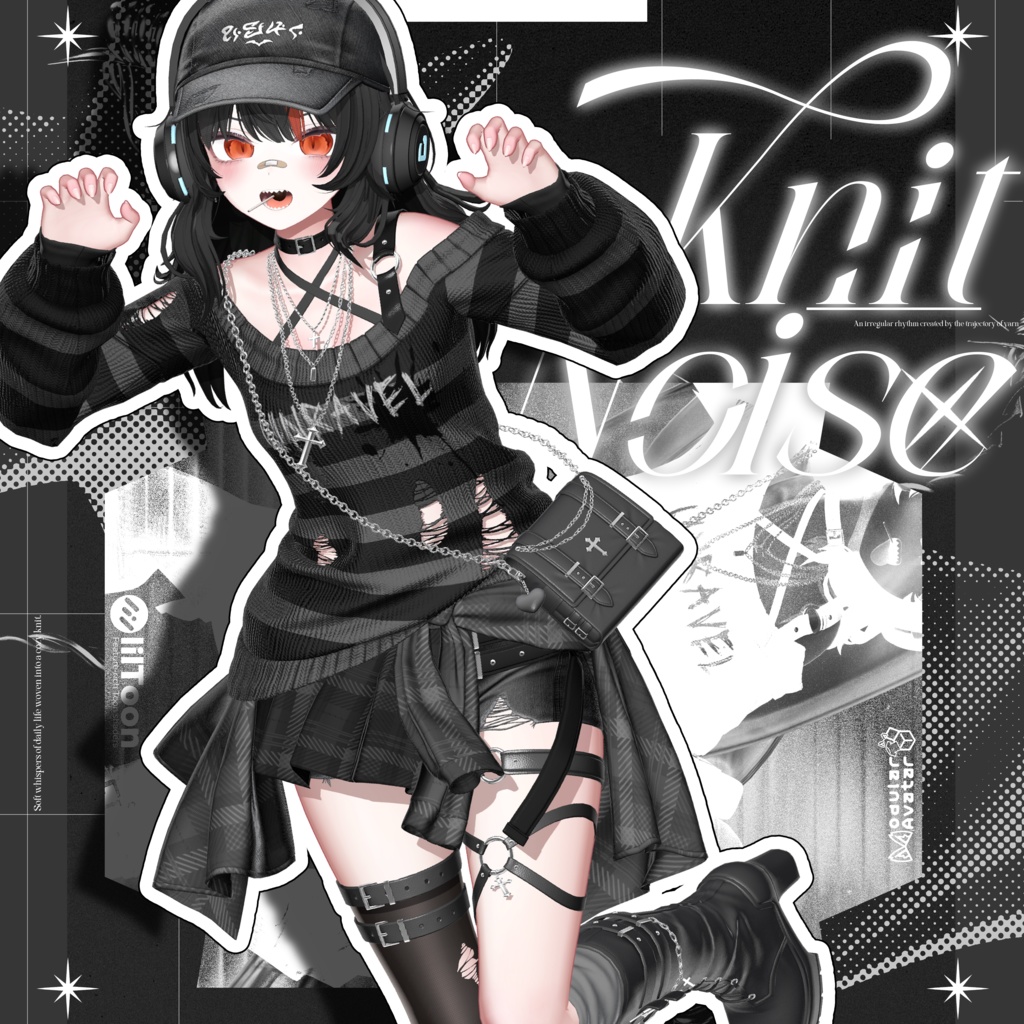 🔥【1日限定✨破格セール】Knit_Noise【18アバター対応】🔥