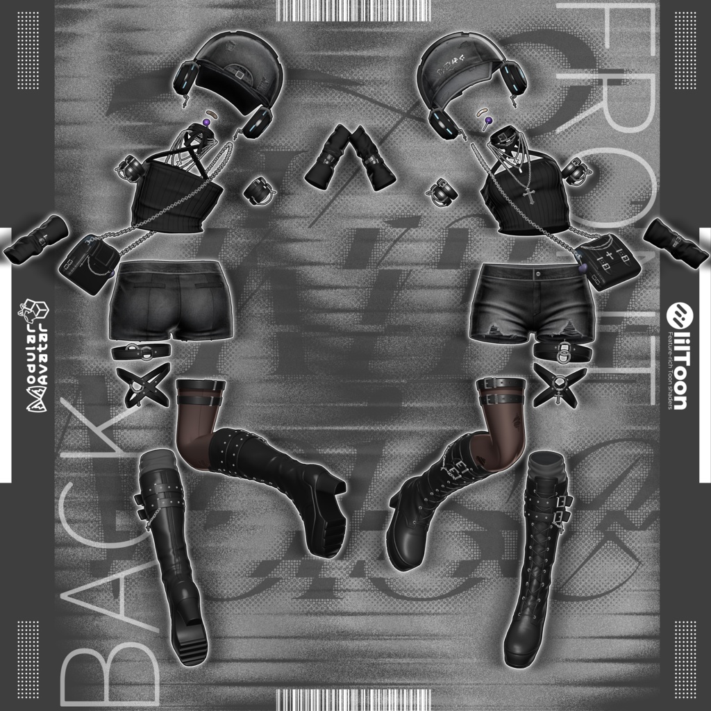 🔥【1日限定✨破格セール】Knit_Noise【18アバター対応】🔥