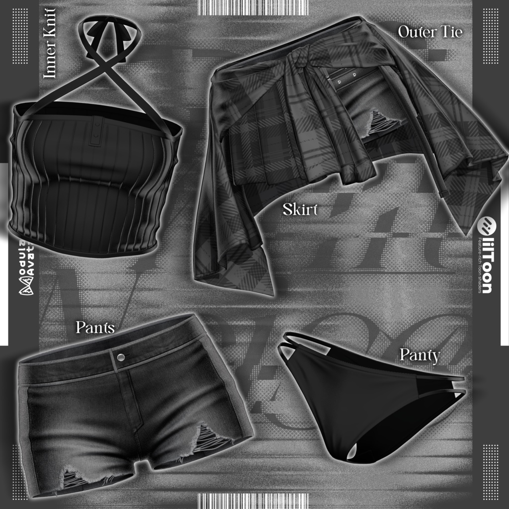 🔥【1日限定✨破格セール】Knit_Noise【18アバター対応】🔥