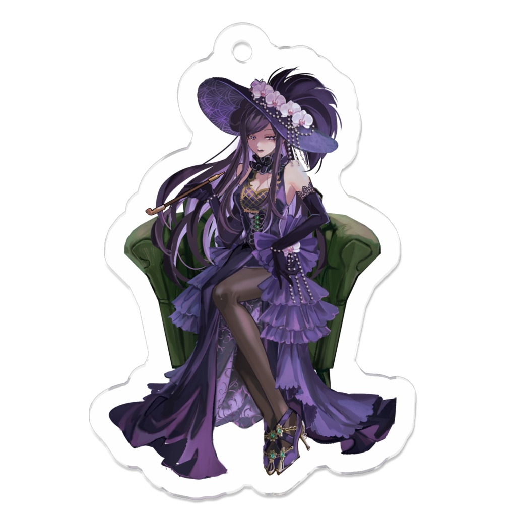 【2.5周年記念】アクリルキーホルダー ver.魔女