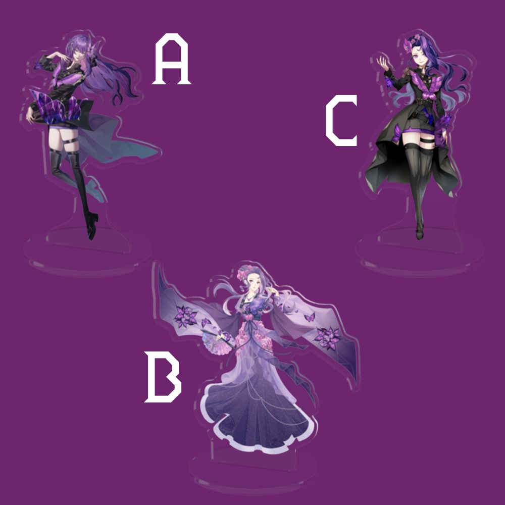 【在庫限り】3周年記念・アクリルスタンド3種