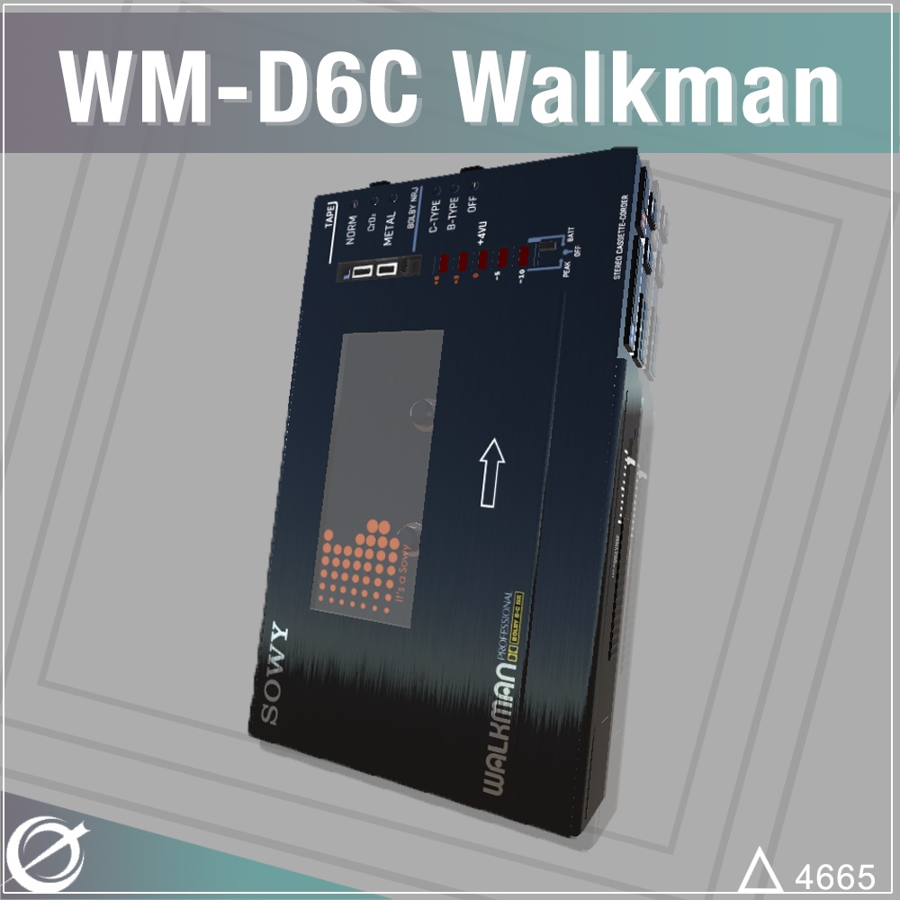 VRChat WM-D6C Walkman