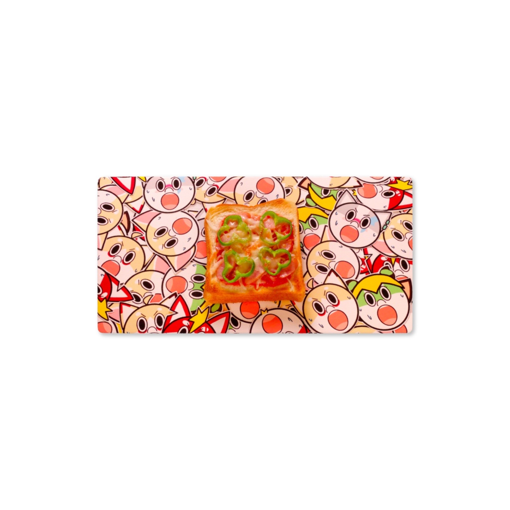 ぴざぱんクレイジーデスクマット