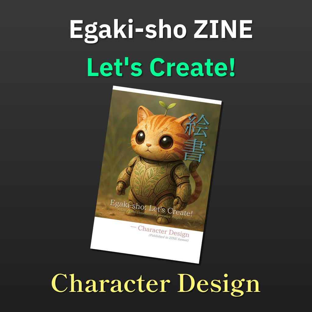 📙 Egaki-sho: Let’s Create! — Character Making