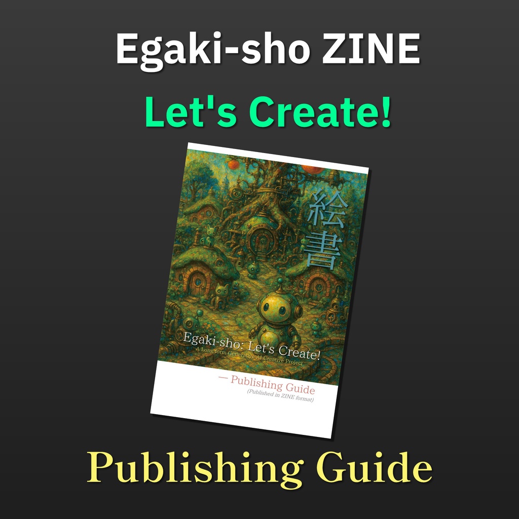 📘 Egaki-sho: Let’s Create! — Publishing Guide