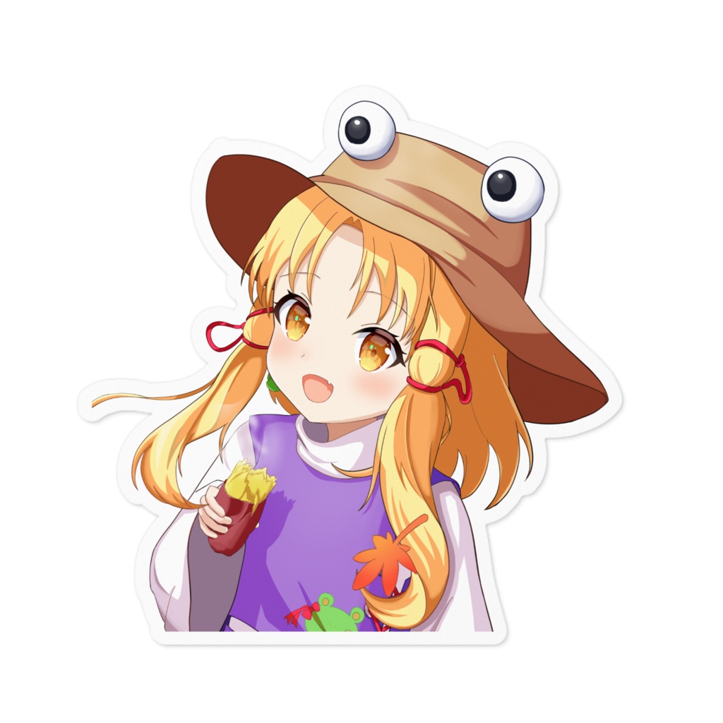 洩矢諏訪子 ステッカー/ 東方project