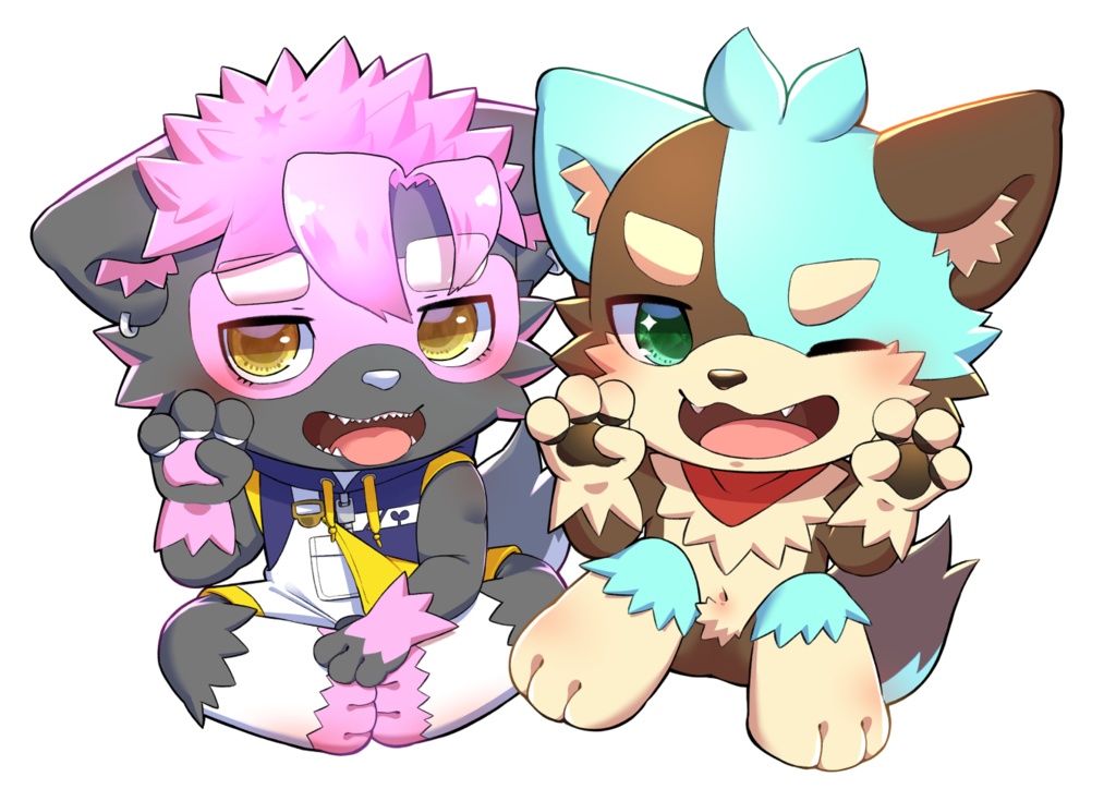 ミント&ゆっち アクリルキーホルダー