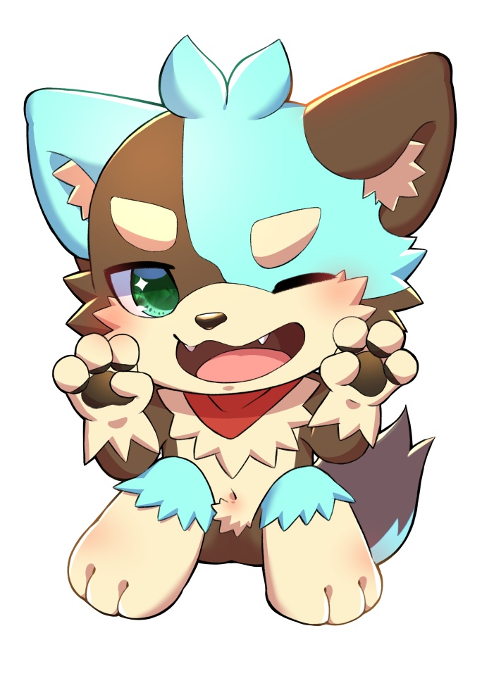 ミント アクリルキーホルダー