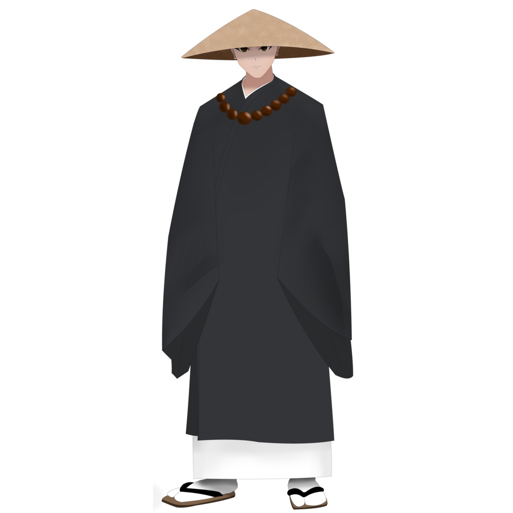 立ち絵　お坊さん