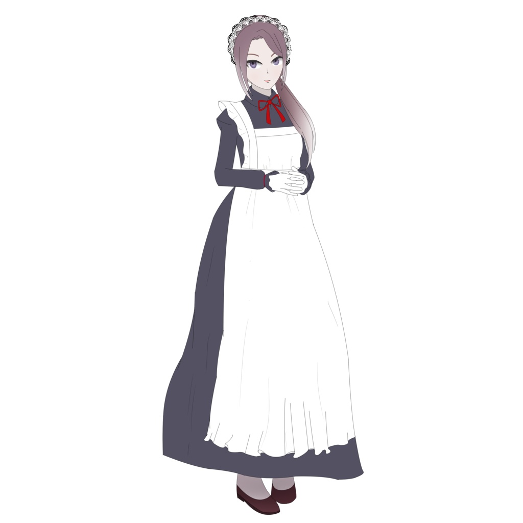 立ち絵素材　メイド