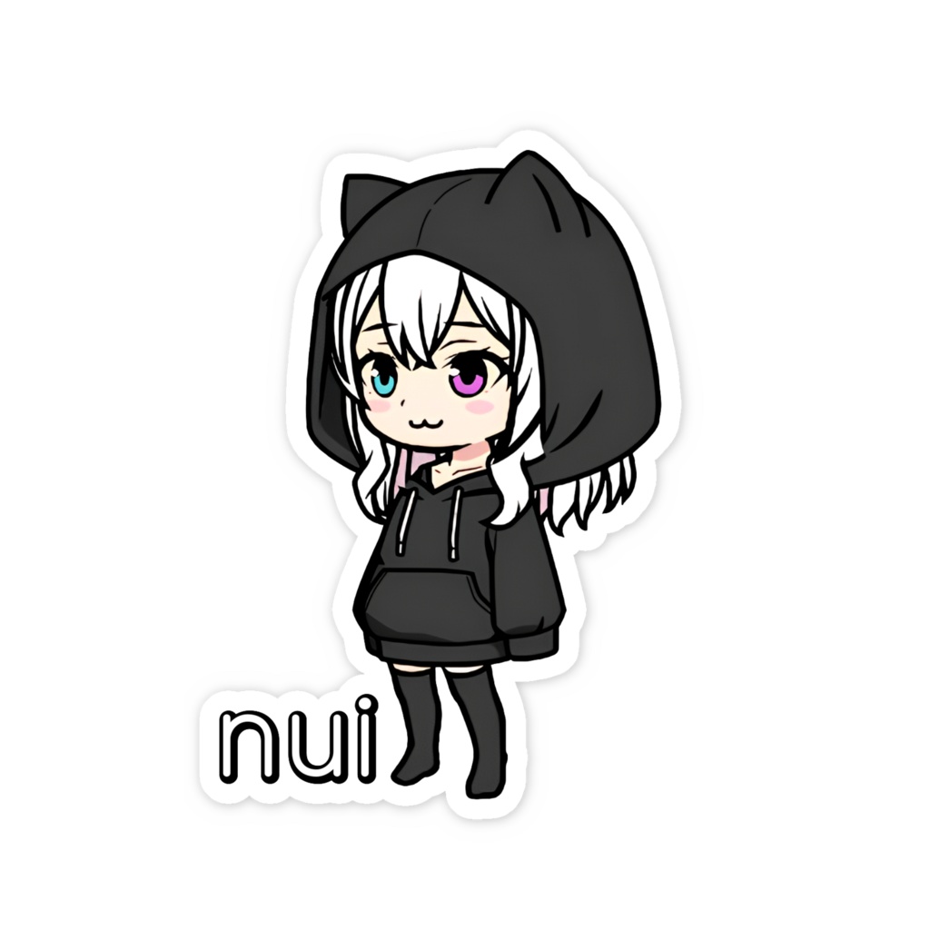 ちびぬいスマホステッカー