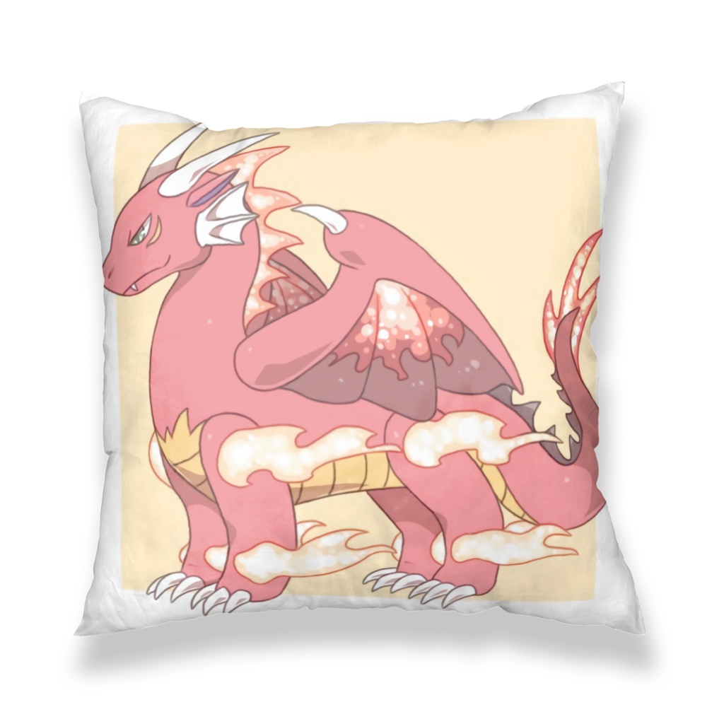 クラウドドラゴン&フレイムドラゴン クッションカバー