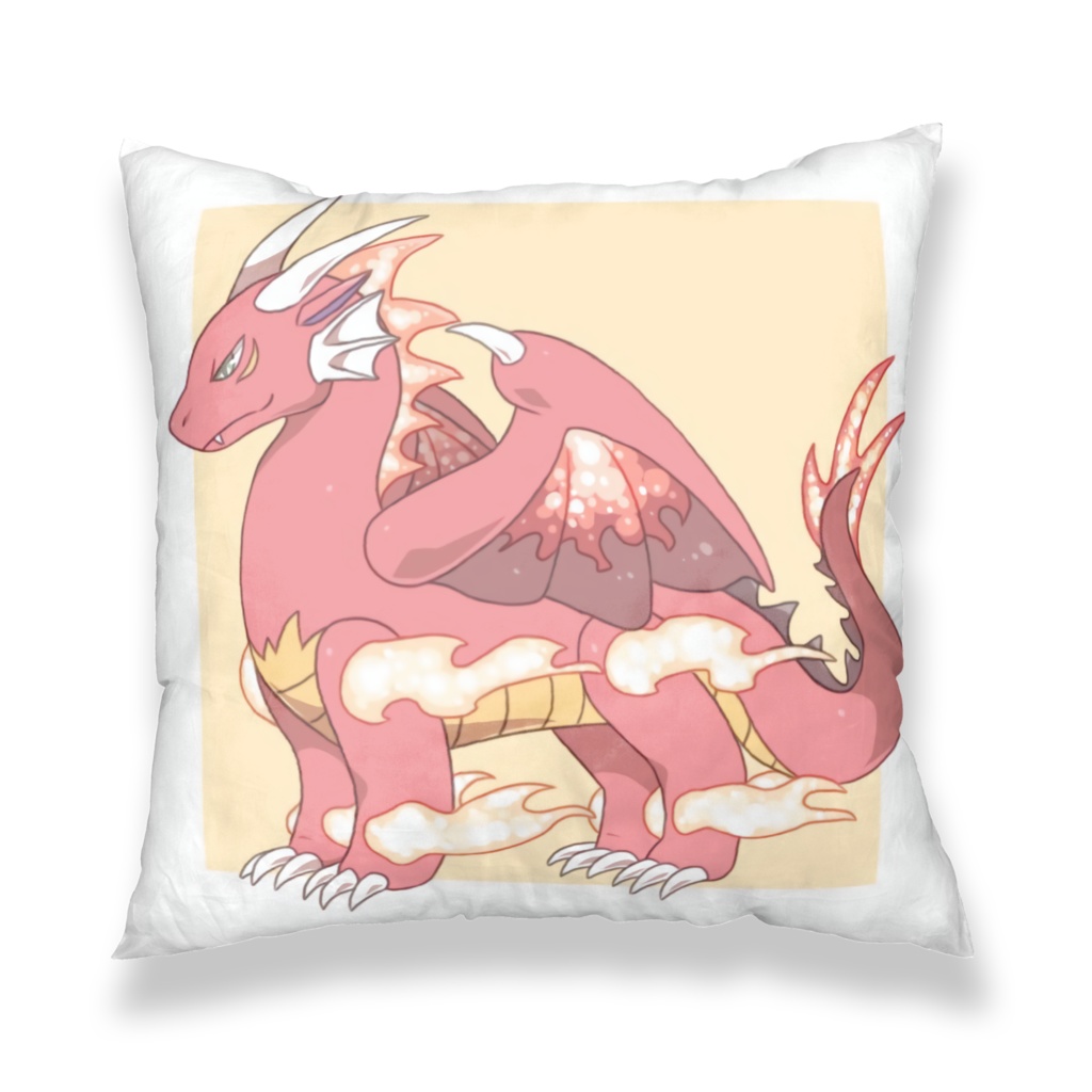 フレイムドラゴンクッションカバー