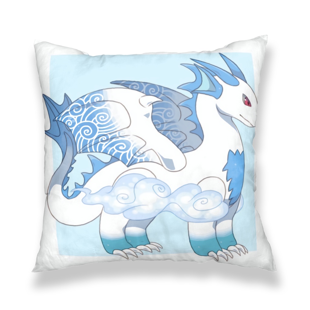 クラウドドラゴンクッションカバー